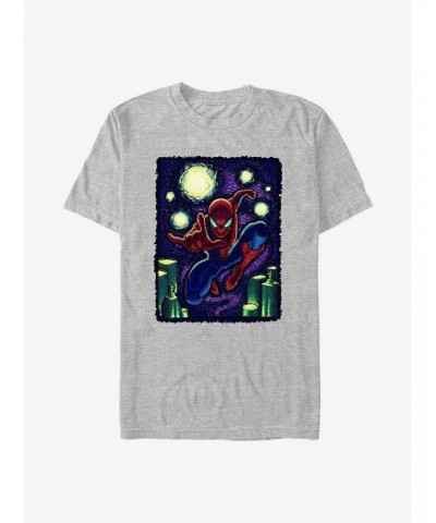 Marvel Spider-Man Starry New York T-Shirt $7.07 T-Shirts