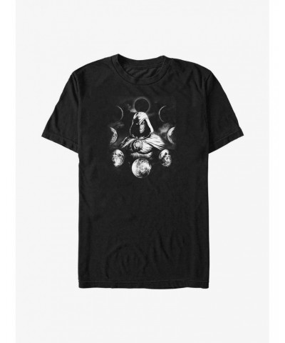 Marvel Moon Knight Grunge Moon Phase Big & Tall T-Shirt $8.37 T-Shirts