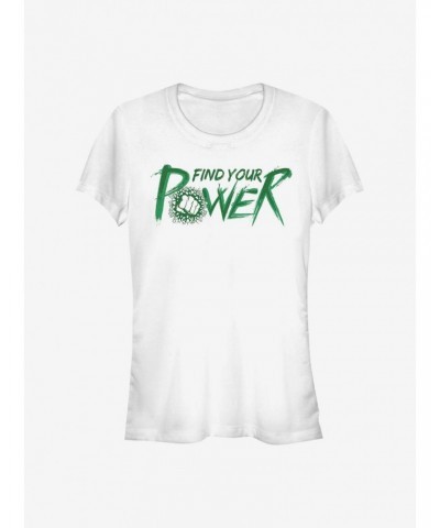 Marvel The Hulk Find Hulk Power Girls T-Shirt $9.16 T-Shirts