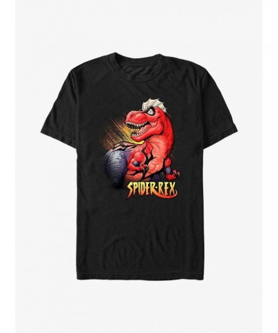 Marvel Spider-Man Spider-Rex Pose T-Shirt $7.46 T-Shirts