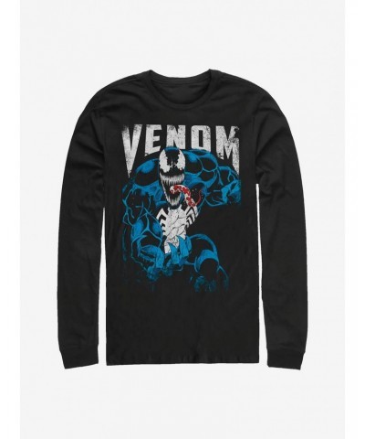 Marvel Venom Grunge Long-Sleeve T-Shirt $9.21 T-Shirts