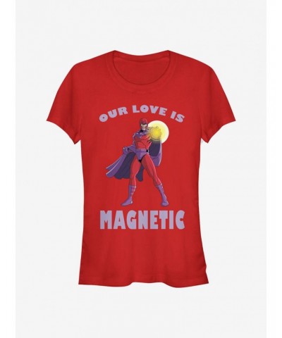 Marvel X-Men Magnetic Love Girls T-Shirt $8.57 T-Shirts