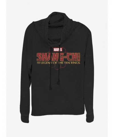 Marvel Shang-Chi And The Legend Of The Ten Rings Cowl Neck Long-Sleeve Girls Top $11.85 Tops