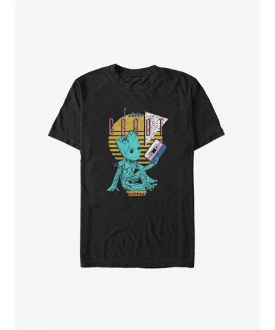 Marvel Guardians of the Galaxy 90's Groot Big & Tall T-Shirt $11.48 T-Shirts