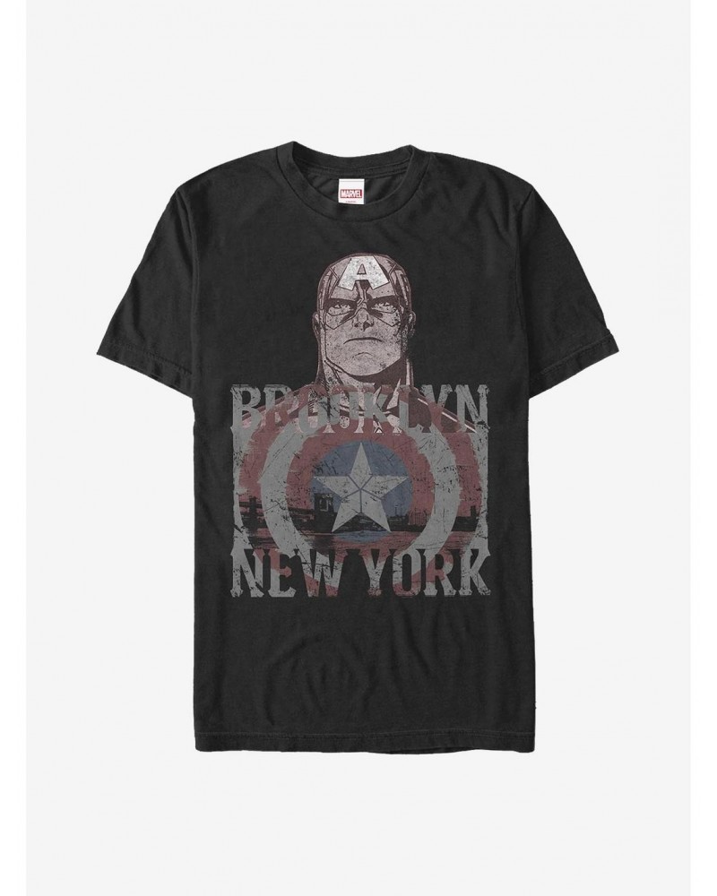 Marvel Captain America Brooklyn T-Shirt $6.12 T-Shirts