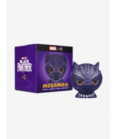 Marvel Black Panther MEGAMOJI by 100% Soft Collectible Bust Figure $6.08 Figures