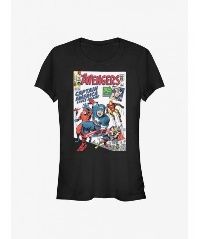 Marvel Avengers Comic Cover Girls T-Shirt $7.37 T-Shirts