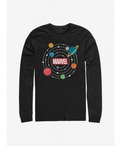 Marvel Solar System Long-Sleeve T-Shirt $12.11 T-Shirts