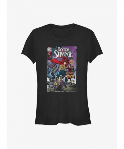 Marvel Dr. Strange Comic Cover Girl's T-Shirt $7.97 T-Shirts