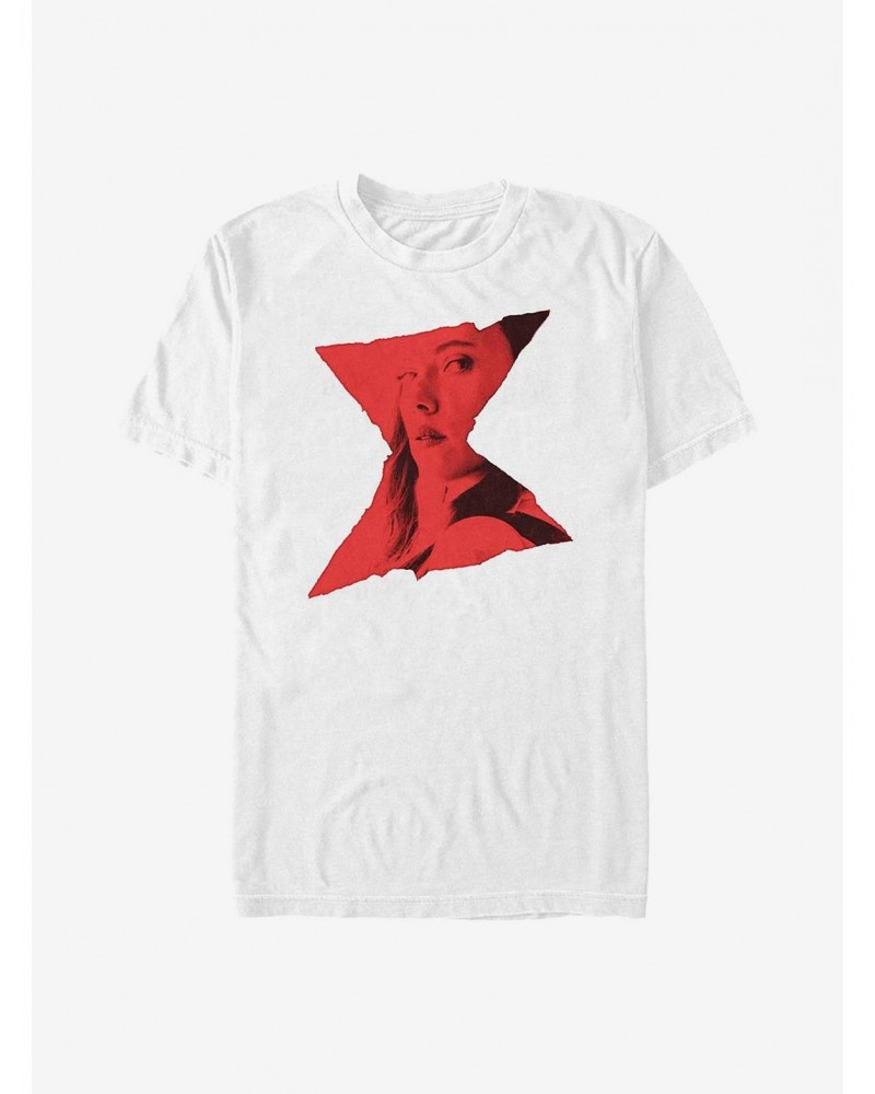 Marvel Black Widow Logo Overlay T-Shirt $9.18 T-Shirts