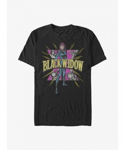 Marvel Black Widow Power Stance T-Shirt $7.84 T-Shirts