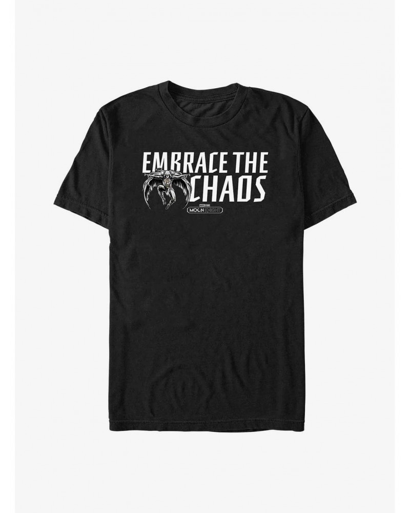Marvel Moon Knight Embrace The Chaos T-Shirt $8.60 T-Shirts
