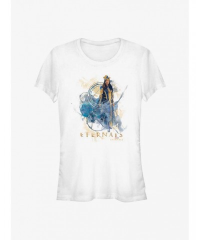 Marvel Eternals Ajak Painted Graphic Girls T-Shirt $8.96 T-Shirts