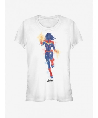 Marvel Avengers: Endgame Marvel Painted Girls White T-Shirt $6.97 T-Shirts