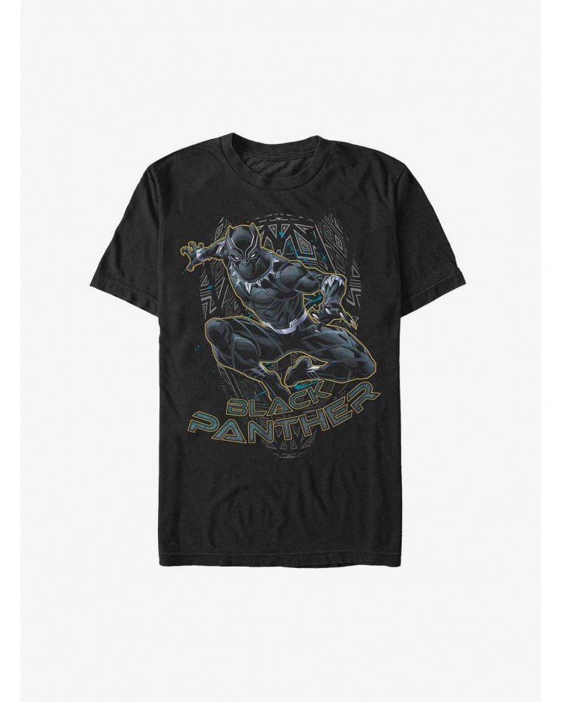 Marvel Black Panther Warrior of Wakanda T-Shirt $9.56 T-Shirts