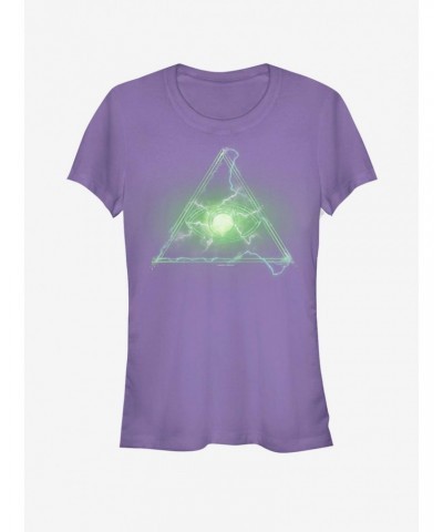 Marvel Spider-Man Far From Home Green Eye Girls T-Shirt $7.97 T-Shirts