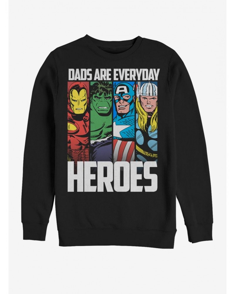 Marvel Everyday Hero Dad Sweatshirt $10.92 Sweatshirts