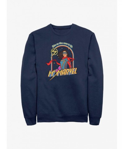 Marvel Ms. Marvel Retro Sweatshirt $14.17 Sweatshirts
