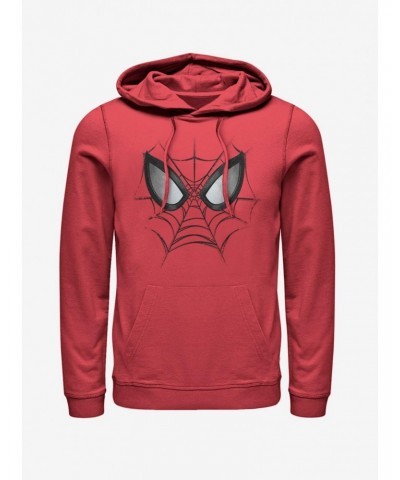Marvel Spider-Man Web Face Hoodie $13.65 Hoodies