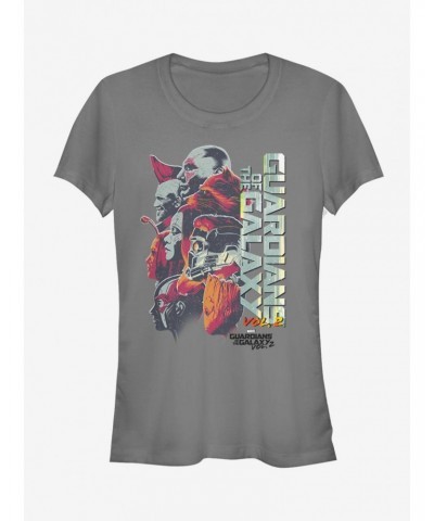 Marvel Guardians of the Galaxy Vol 2 Team Profile Girls T-Shirt $6.97 T-Shirts