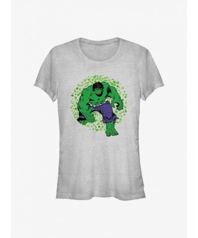 Marvel Shamrock Hulk Girls T-Shirt $6.77 T-Shirts