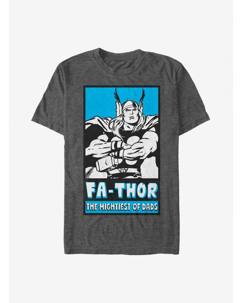 Marvel Thor Fa-Thor Poster T-Shirt $7.07 T-Shirts