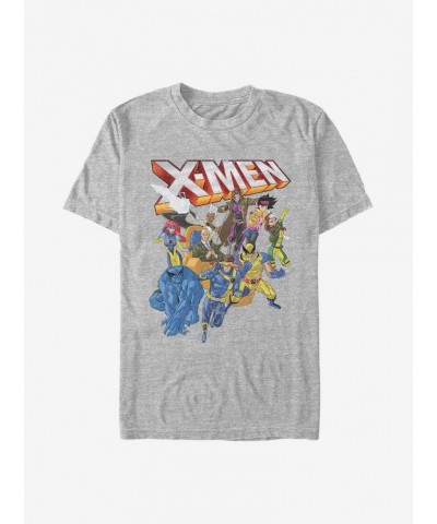 Marvel X-Men Distressed Group Shot T-Shirt $6.12 T-Shirts