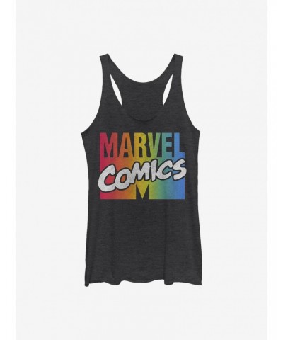 Marvel Comics Spectrum Logo Girls Tank $10.15 Tanks