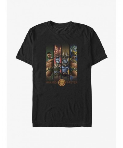 Marvel Black Panther: Wakanda Forever Talokan Group T-Shirt $8.60 T-Shirts