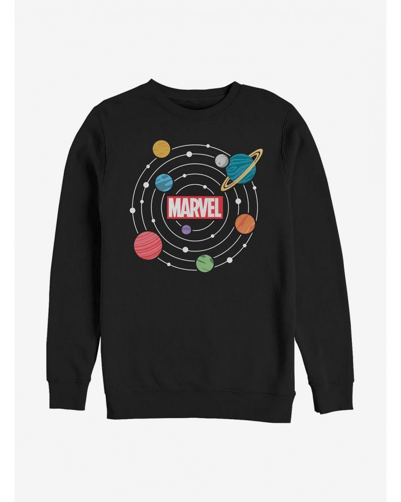 Marvel Solar System Sweatshirt $12.10 Sweatshirts