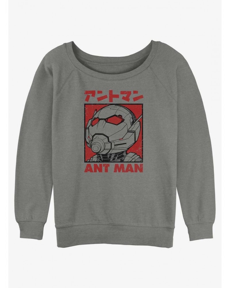 Marvel Ant-Man and the Wasp: Quantumania Poster in Japanese Slouchy Sweatshirt $12.99 Sweatshirts