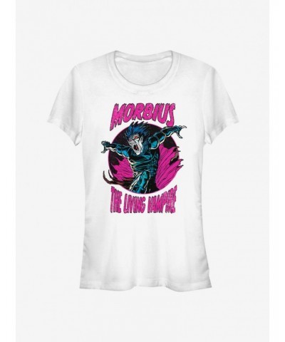 Marvel Morbius The Living Vampire Panels Comic Frame Girls T-Shirt $6.77 Merchandises