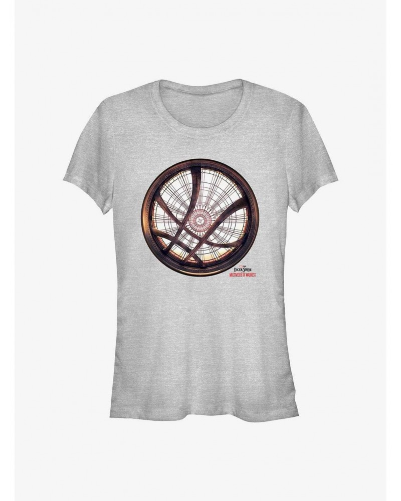 Marvel Doctor Strange In The Multiverse Of Madness Sanctum Sanctorum Window Girls T-Shirt $9.36 T-Shirts