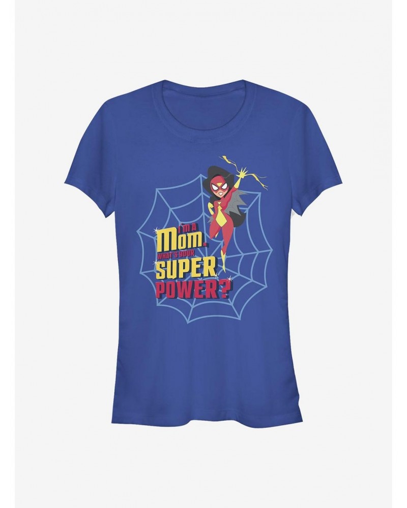 Marvel Super Power Mom Spider Girls T-Shirt $6.77 T-Shirts