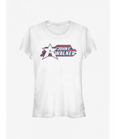 Marvel The Falcon And The Winter Soldier Walker Logo Girls T-Shirt $8.96 T-Shirts
