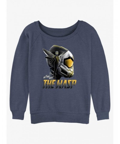 Marvel Ant-Man and the Wasp: Quantumania The Wasp Silhouette Slouchy Sweatshirt $14.17 Sweatshirts