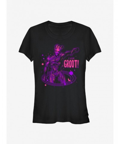 Marvel Guardians of the Galaxy I am Groot Girls T-Shirt $9.36 T-Shirts