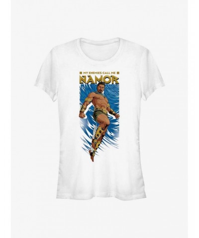 Marvel Black Panther: Wakanda Forever Namor's Epic Entrance Girls T-Shirt $6.57 T-Shirts