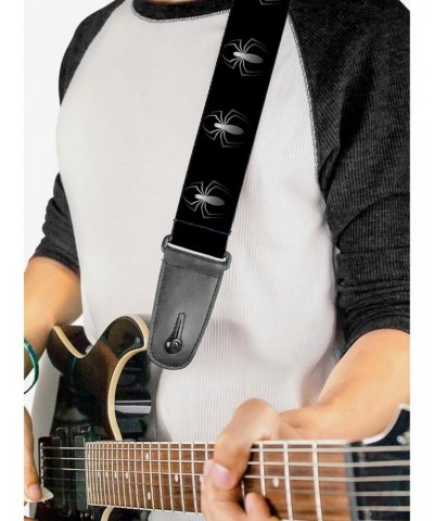 Marvel Spider-Man Spider Logo Repeat Guitar Strap $11.70 Guitar Straps