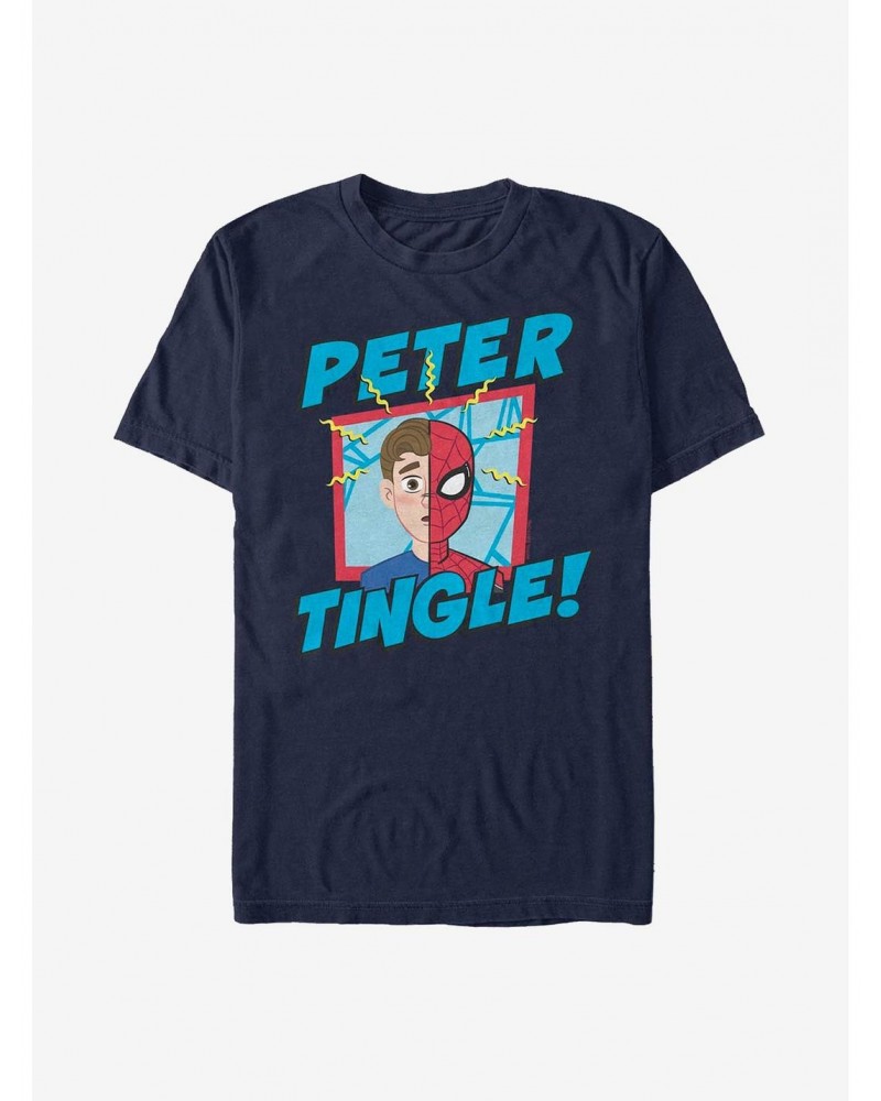 Marvel Spider-Man Spidey Peter Tingle T-Shirt $5.93 T-Shirts